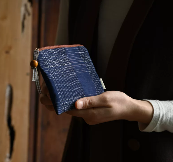 Linen Cotton Coin Purse