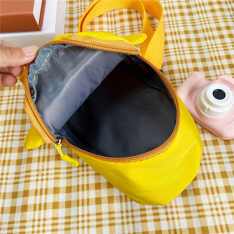 Children's Bags New Trendy Cartoon Duck Messenger Bag Kindergarten Baby Shoulder Bag Travel Coin Purse