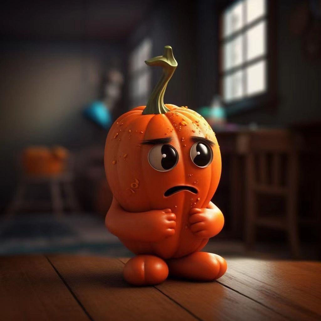 Tabletop Pumpkin Figurine Cute Resin Halloween Figurine For Holiday Party Home Decor Halloween Decorations