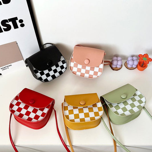Girls Children's Mini Bag Cute Messenger Coin Purse Girl Mini Girl Fashion Western Style Little Girl Bag