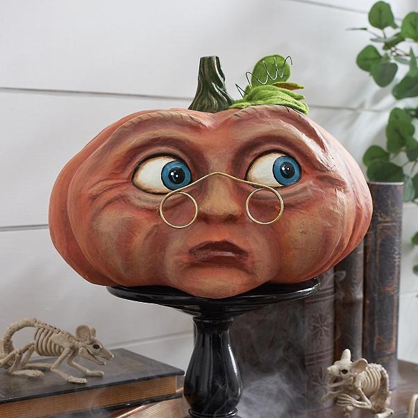 Halloween Atmosphere Outdoor Decoration Props Ghost Party Pumpkin Head Courtyard Decoration