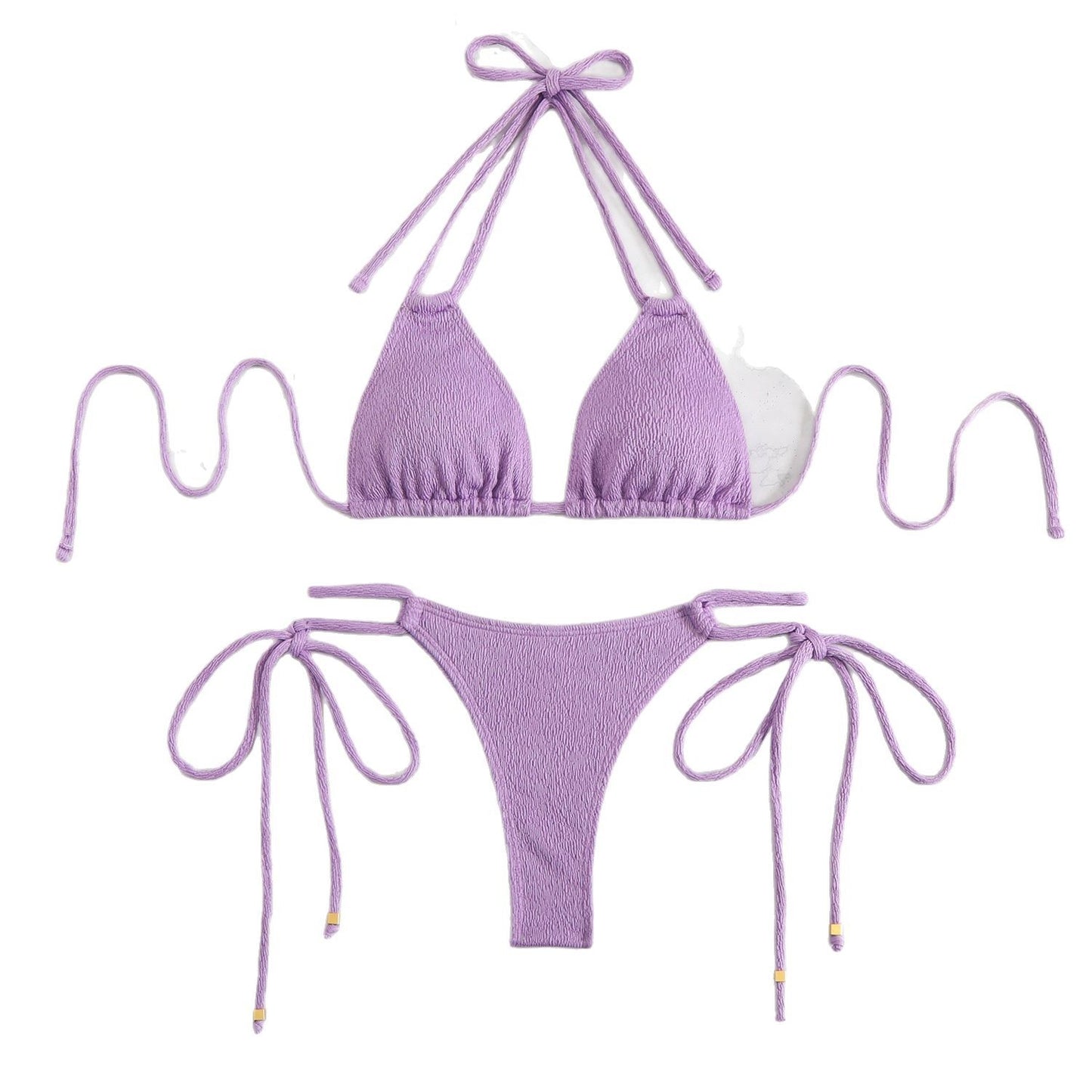 Bikini solid color bikini