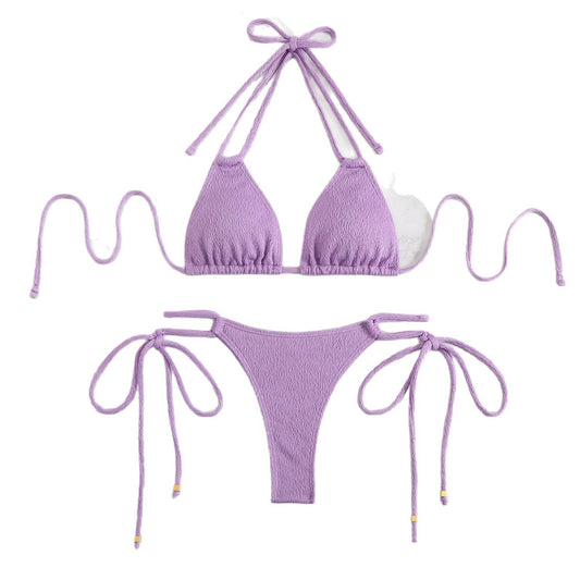Bikini solid color bikini