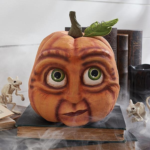 Halloween Atmosphere Outdoor Decoration Props Ghost Party Pumpkin Head Courtyard Decoration