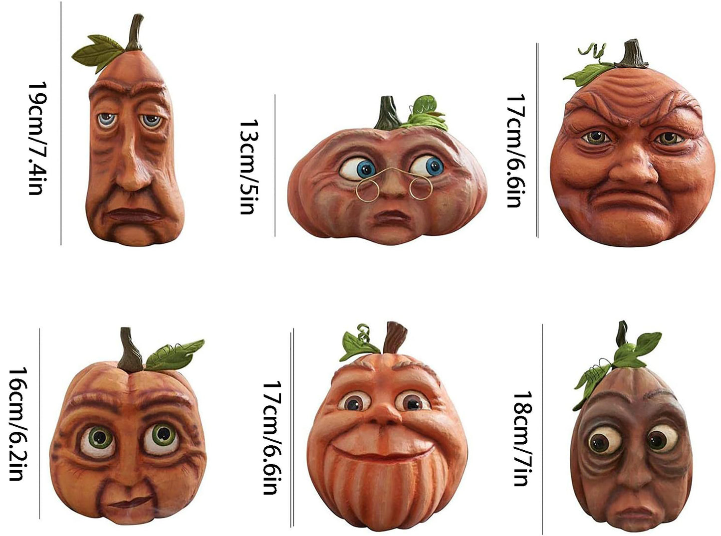 Halloween Atmosphere Outdoor Decoration Props Ghost Party Pumpkin Head Courtyard Decoration