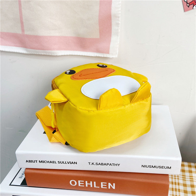 Children's Bags New Trendy Cartoon Duck Messenger Bag Kindergarten Baby Shoulder Bag Travel Coin Purse